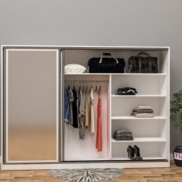 Açelya Sürgülü Gardırop