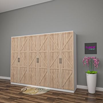 Pierloti 6 Kapılı Gardrop