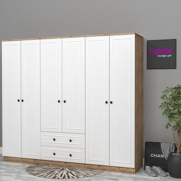 6 Kapılı Özel Yapım Gardrop