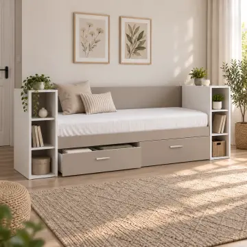 Nisan 90x190 Çekmeceli Sedir