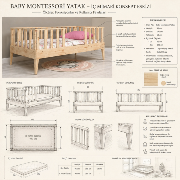 Baby Montessori Yatak
