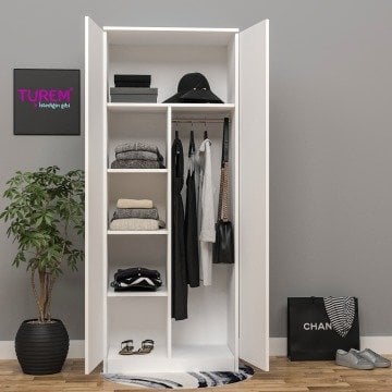 Özel Yapım 2 Kapılı Gardrop