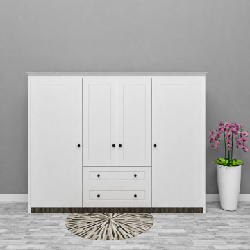 Bale 6 Kapılı Modern Gardrop
