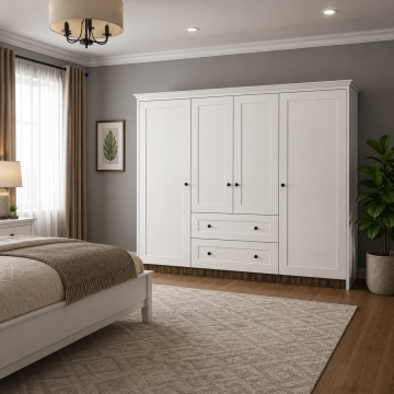 Bale 6 Kapılı Modern Gardrop