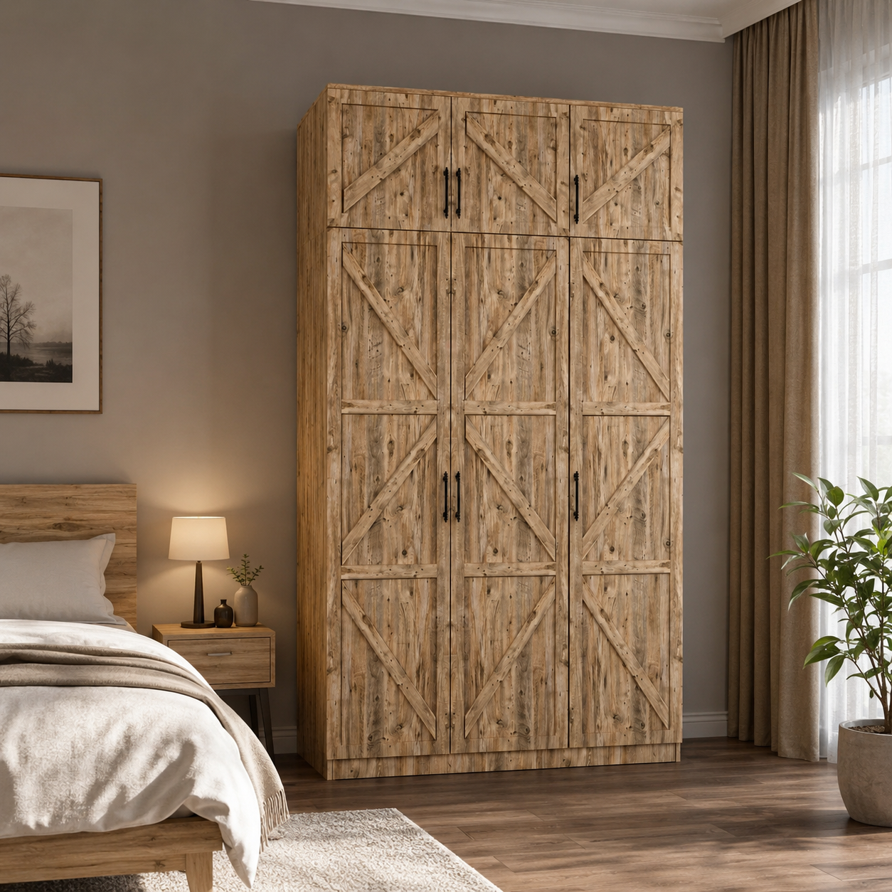 Loft 3 Kapılı Gardrop