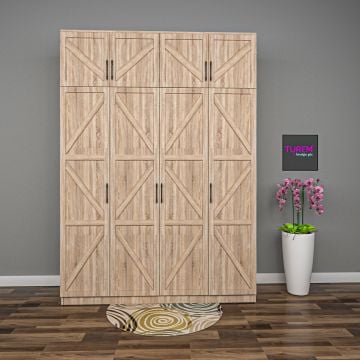 Quart 4 Kapılı Gardrop