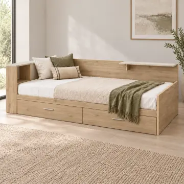 Menzil 90x190 Çekmeceli Sedir