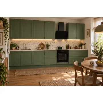 Ulmera Lake Düz Mutfak Dolabı – RAL 6003