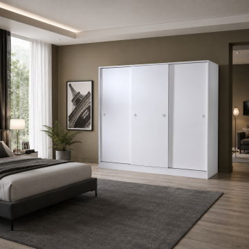 Minel Sürgülü Gardrop Suntalam/Mdf