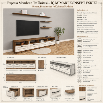 Express Membran Tv Ünitesi
