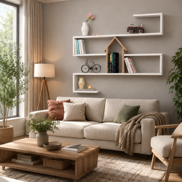 Home Raflı Kitaplık