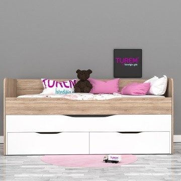 Minel Çekmeceli Yavrulu Sedir