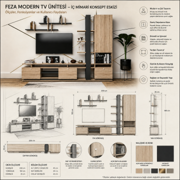 Feza Modern Tv Ünitesi
