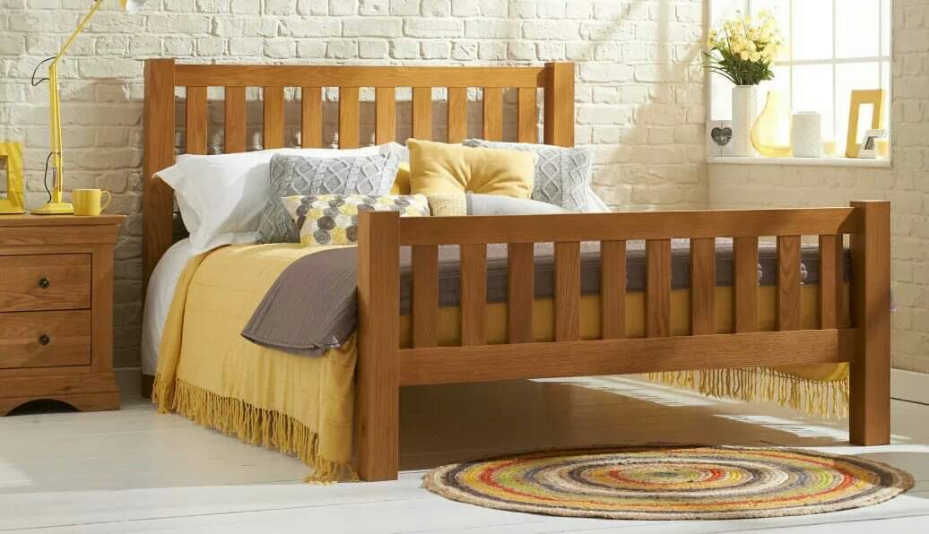 Asel Doğal Ahşap Karyola