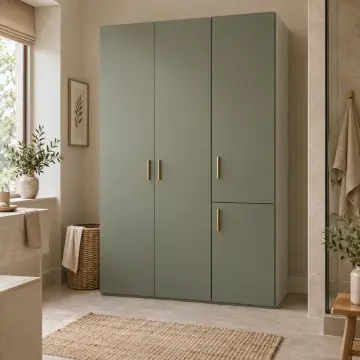 Helvanya Lake Çamaşır ve Kurutma Makinesi Dolabı 130 cm