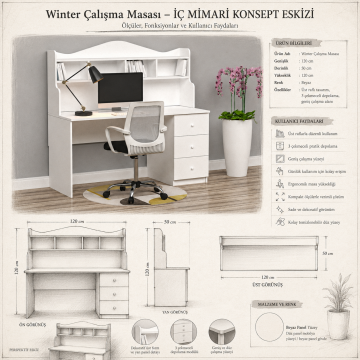 Winter Çalışma Masası