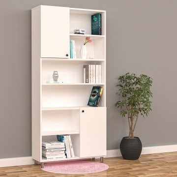 Cevher Dolaplı Kitaplık