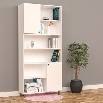 Cevher Dolaplı Kitaplık