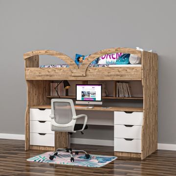 Owl Çalışma Masalı Ranza