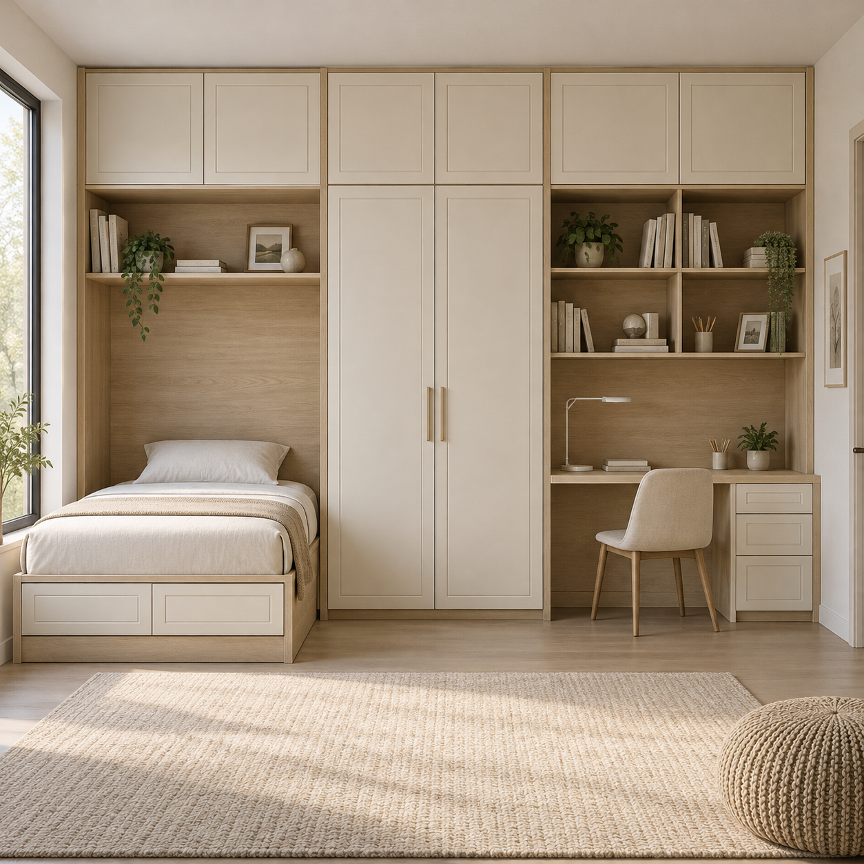 Yelora 340 Membran Kapaklı Üst Yüklüklü Genç Odası