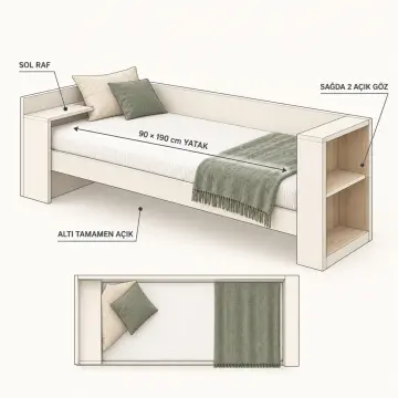 Seki 90x190 Sedir