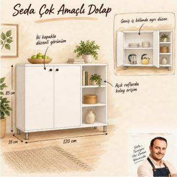 Seda Çok Amaçlı Dolap