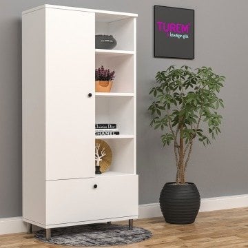 Berna Çok Amaçlı Dolap Beyaz