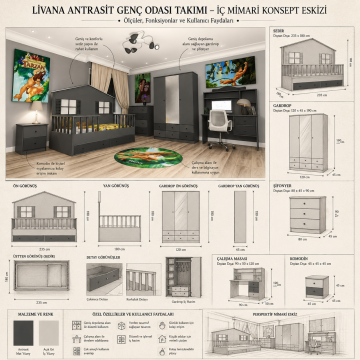 Livana Antrasit Genç Odası Takımı