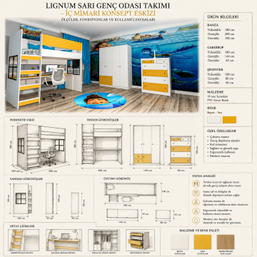 Lignum Sarı Genç Odası Takımı
