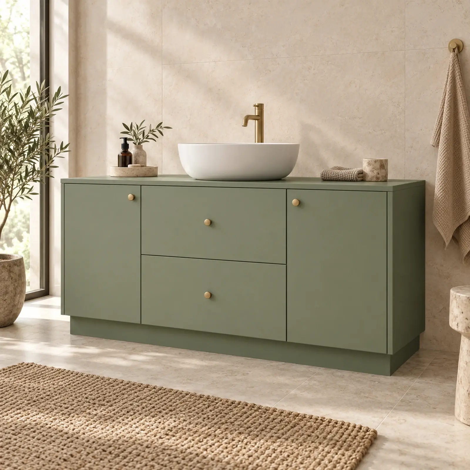Lunessa Lake Banyo Dolabı 140 cm