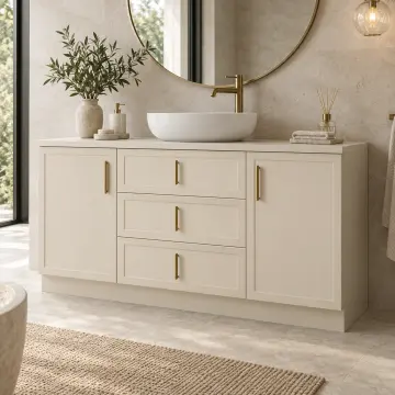 Ravelya Membran Banyo Dolabı 150 cm