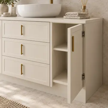 Ravelya Membran Banyo Dolabı 150 cm