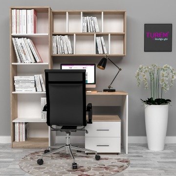 Minör Raflı Çalışma Masası Mdf