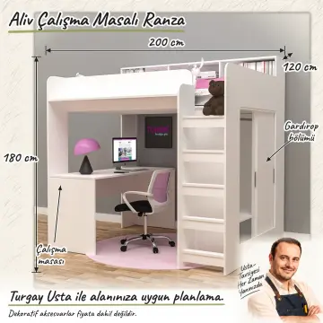Aliv Çalışma Masalı Ranza