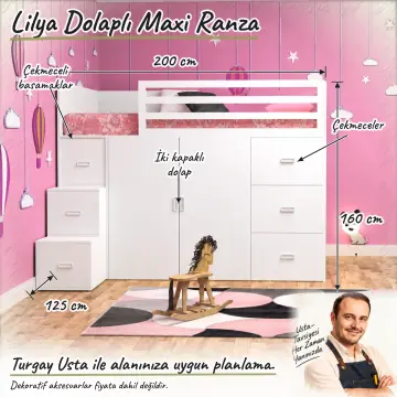 Lilya Dolaplı Maxi Ranza