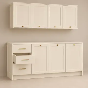 Mervona 150 cm Membran Kahve Köşesi