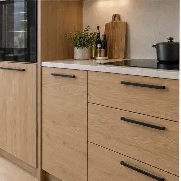 Berelya Doğal Meşe MDF Oturum Dönüşlü G Plan Mutfak Dolabı