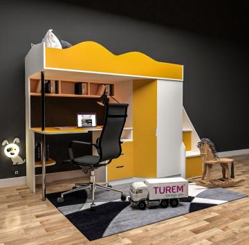 Madolya Çalışma Masalı Ranza