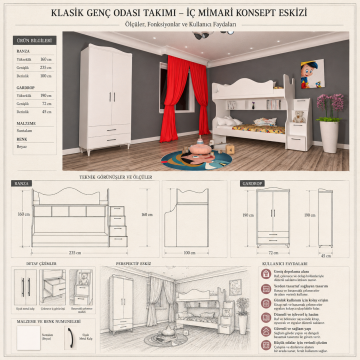 Klasik Genç Odası Takımı