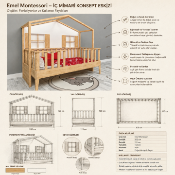 Emel Montessori Tamamı MDF