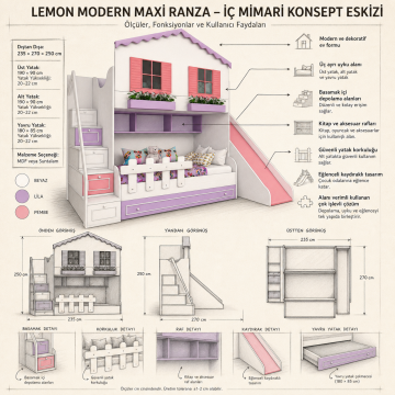 Lemon Modern Maxi Ranza