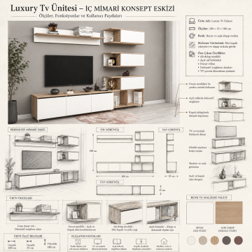 Luxury Tv Ünitesi