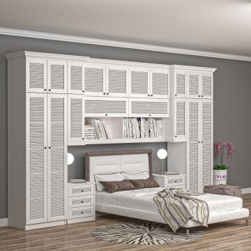 Molly Panjur Kapak Yatak Üstü Gardırop