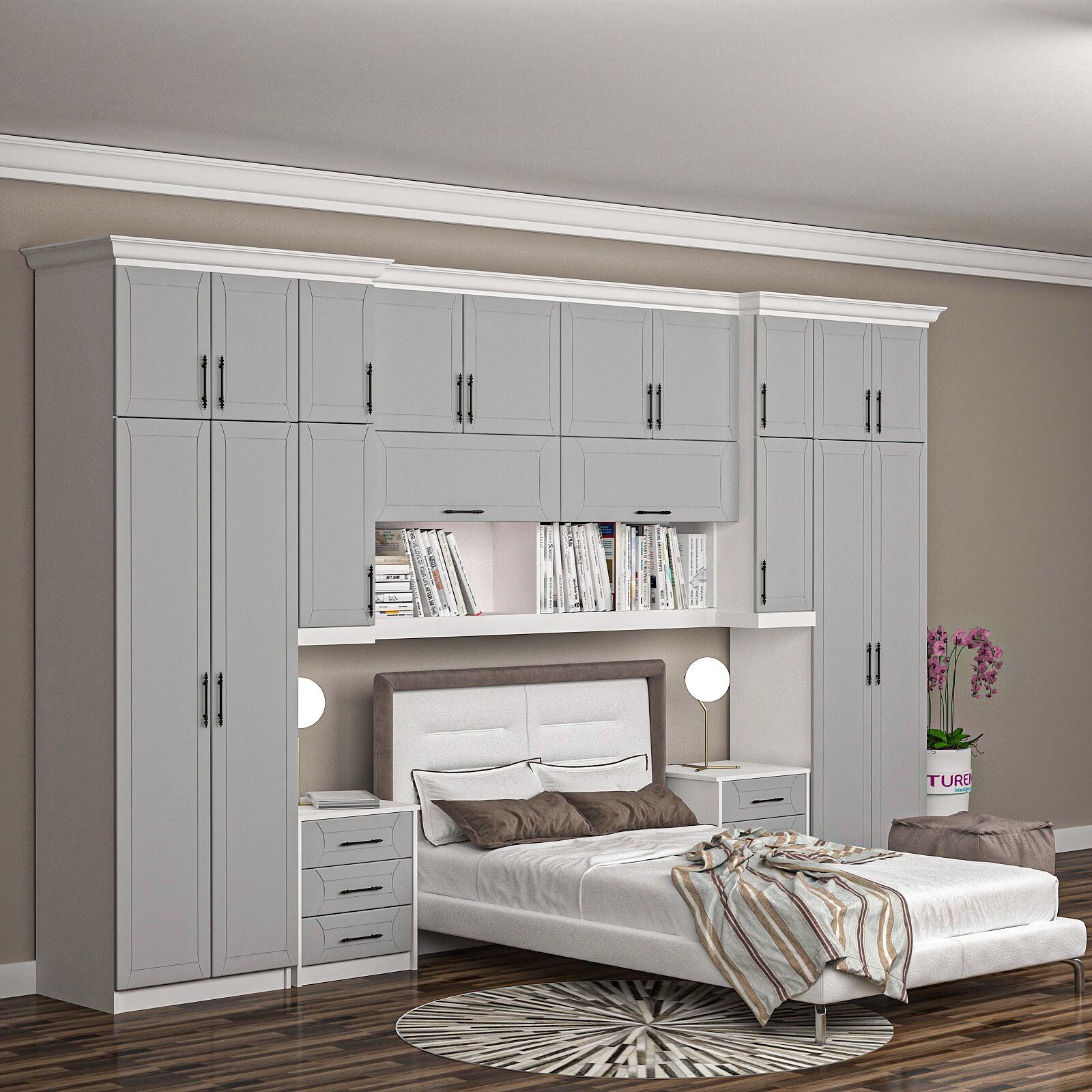 Money Yatak Üstü Gardrop