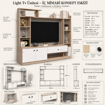Light Tv Ünitesi