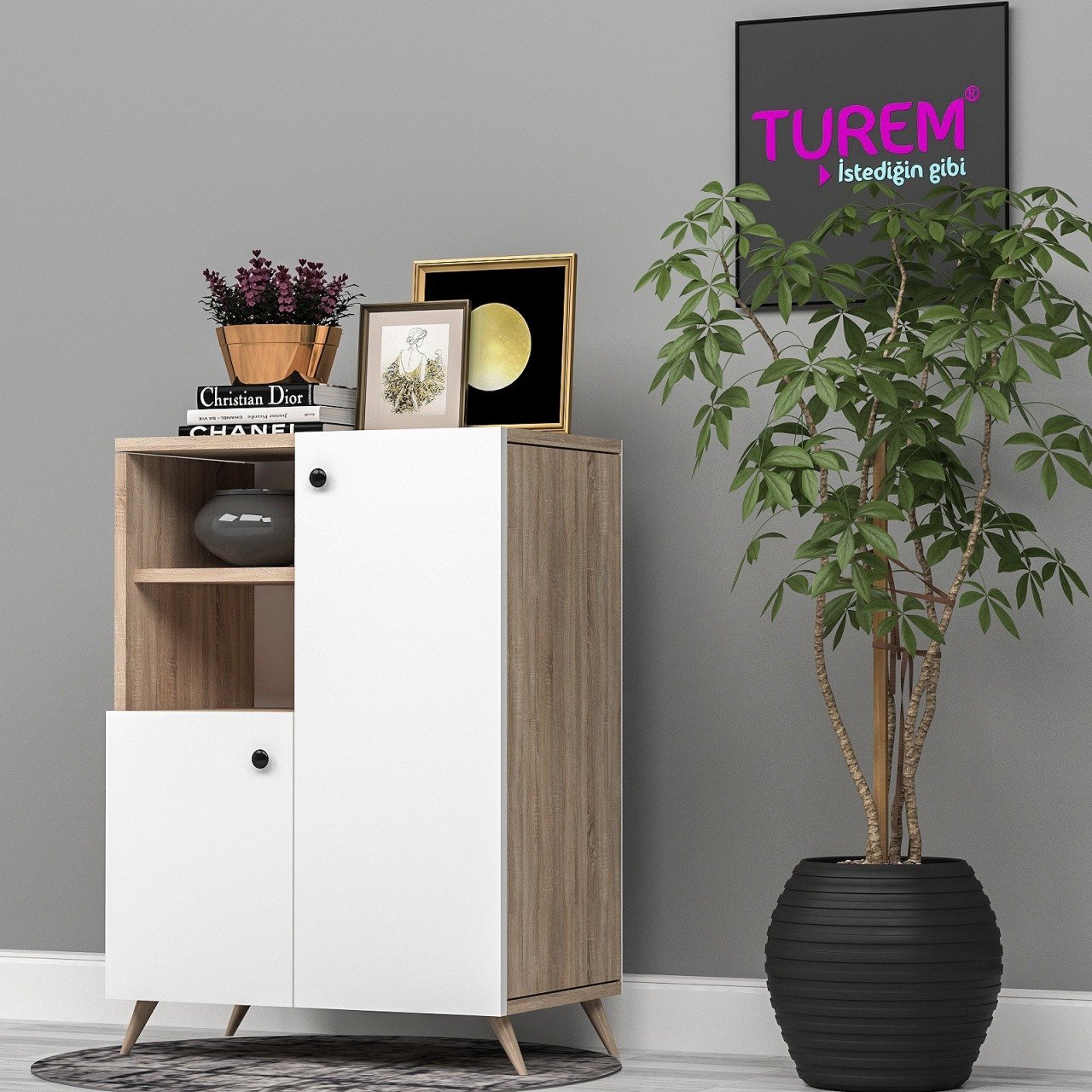 Sade Çok Amaçlı Dolap