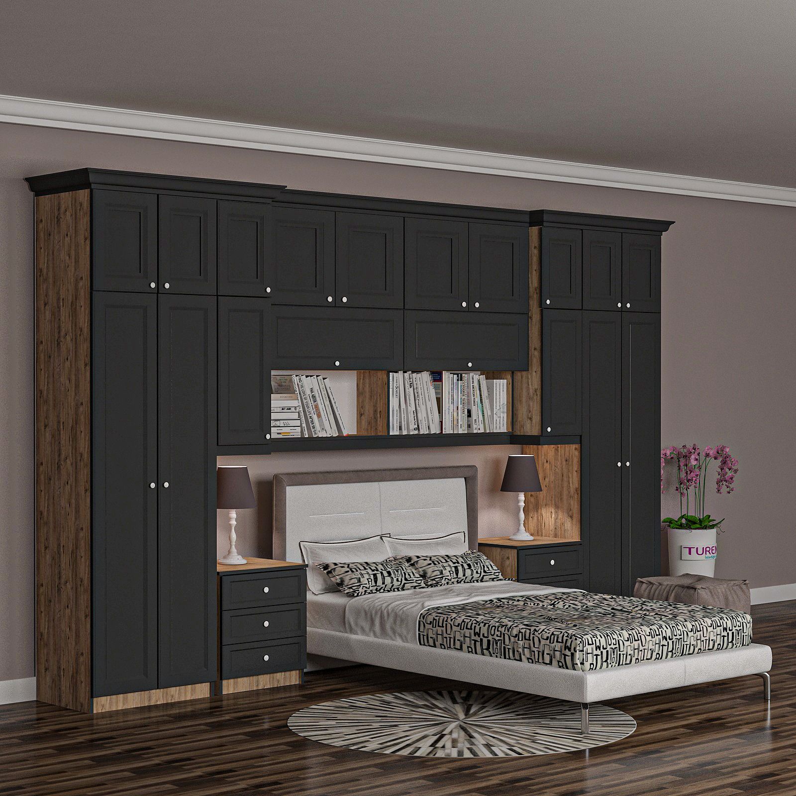 Nilay Yatak Üstü Gardrop