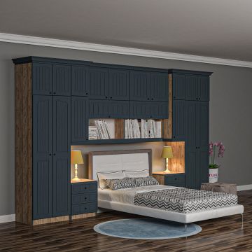 Valle Yatak Üstü Gardrop