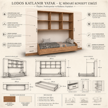 Lodos Katlanır Yatak