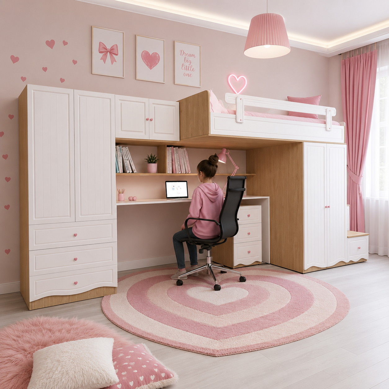 Major Modern Çalışma Masalı Ranza